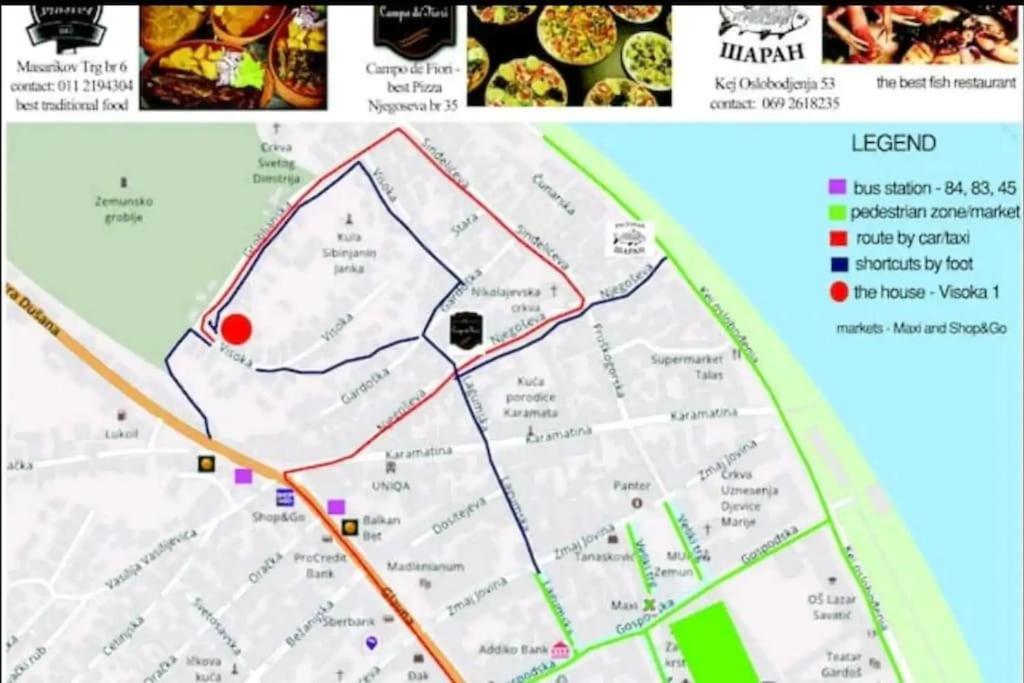 Beograd - Apartman "Gardos" Eksteriør billede